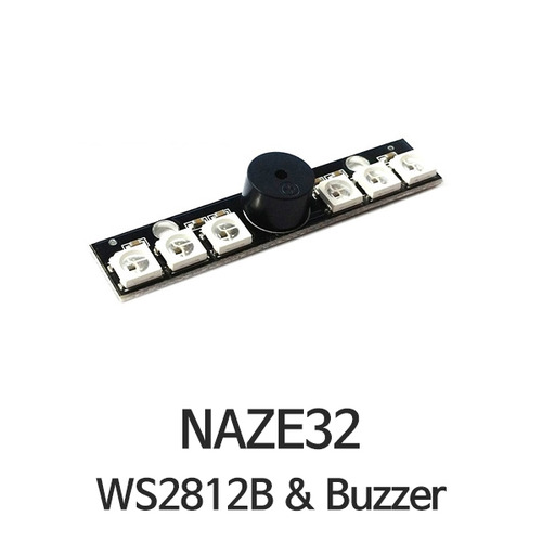 Naze32 WS2812B &amp; Buzzer (Naze32 / 아두이노 보드 지원)