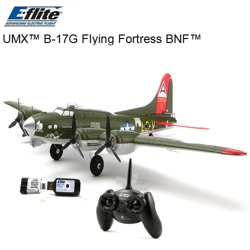 이플라이트 RC비행기 UMX B-17G Flying Fortress (MLP4DSM 포함)