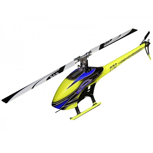 SAB RC헬기 고블린 770 Competition Flybarless Electric Heli Blue Kit