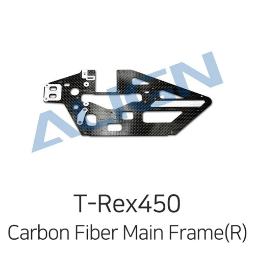 Align 티렉스 450L Carbon Fiber Main Frame(R)/1.2mm