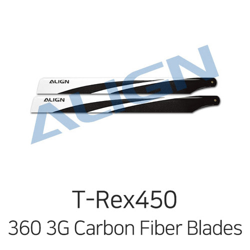 Align 360 3G Carbon Fiber Blades for Dominator 450L