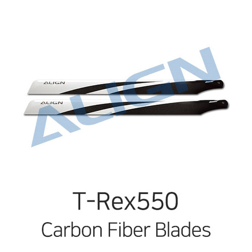 Align T-REX 550E 550 Carbon Fiber Blades