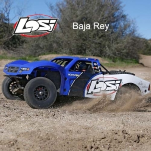 [바자레이]Baja Rey:1/10-Scale AVC RTR 4WD Trophy Truck(Blue) 조종기 포함