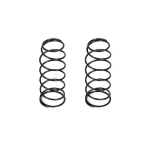 16mm Front Shock Spring, 4.8 Rate, Green (2): 8B 3.0