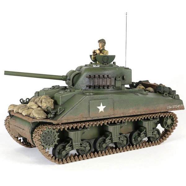 [2.4GHz] 1/24 US Sherman M4A3 탱크 (WTS101278TAN) 셔먼 미국 배틀 탱크 무선모형 RC