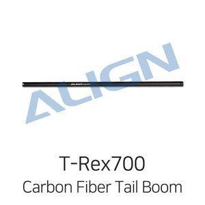 Align T-REX 700N DFC Carbon Fiber Tail Boom - Matt Black