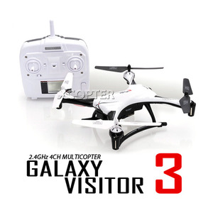 항공촬영 헬리캠 갤럭시 비지터 3 (Galaxy Visitor 3) 쿼드콥터/사진촬영/드론/RC헬기
