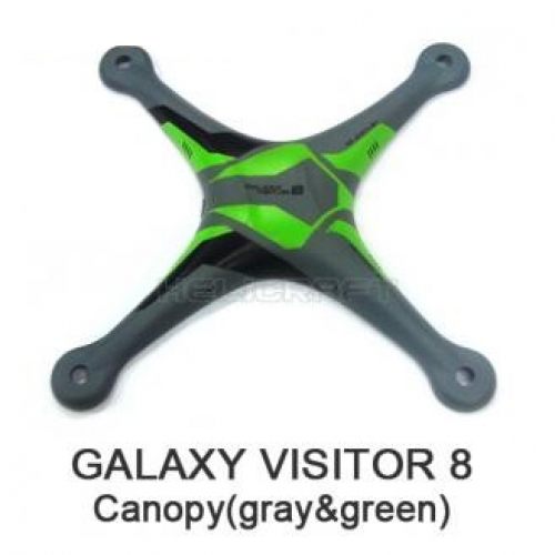 [갤럭시비지터8 부품] Canopy set (grey/green)