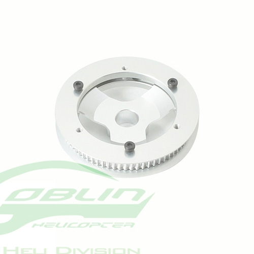 H0503-S - Aluminum Front Tail Pulley - Goblin 380