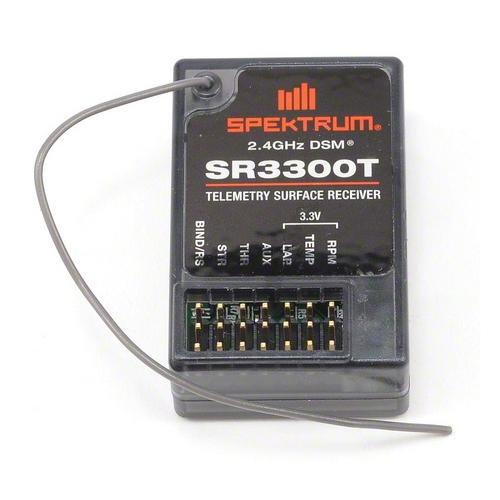 스펙트럼 Spektrum SR3300T DSM 텔레메트리 수신기