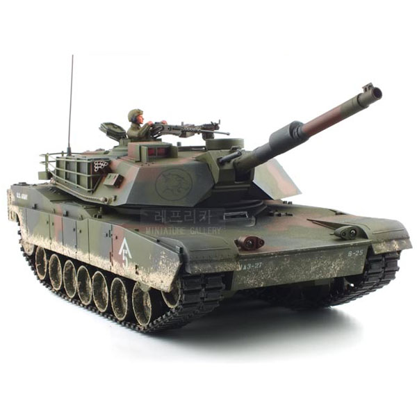 1/16 빅스케일 2.4GHz M1A1 에브람스 RTR 비례제어 R/C모형 (HBE297115CA) 탱크 무선모형 RC