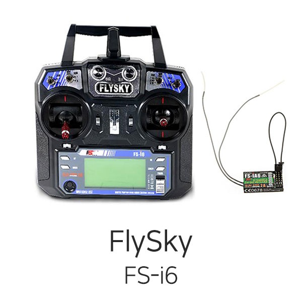 [해외구매대행] FlySky FS-i6 2.4G 6CH AFHDS RC Transmitter (수신기 포함)