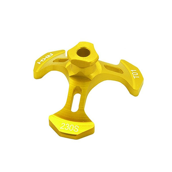 라콘헬리 CNC AL Swash Leveler (Yellow) - Blade 230 S 옵션