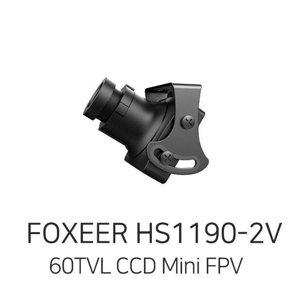 폭시어 Foxeer HS1190-V2 600TVL CCD Mini FPV 카메라 (IR Block)