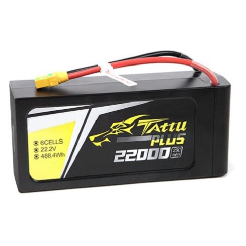타투 Tattu Plus 22.2V 22000mAh 15C XT90S 리튬폴리머 배터리
