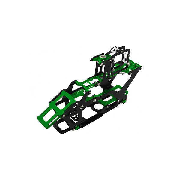 엑스캅터 - 라콘헬리 CNC AL and CF Main Frame Set (Green) - Blade 230 S 옵션