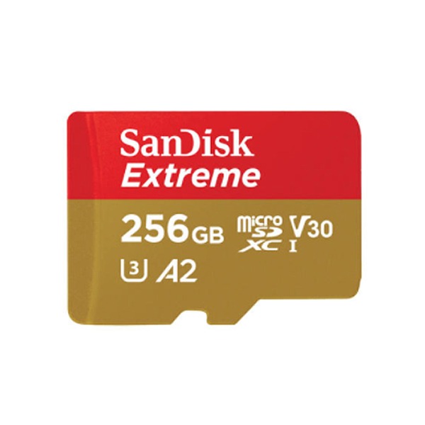 엑스캅터 - Sandisk Extreme 256GB V30 A2 microSDXC