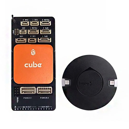 엑스캅터 - CubePilot 큐브 오렌지 컨트롤러 + HERE 3 GPS (Cube Orange + HERE 3)